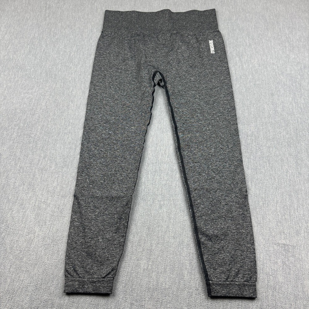 Gymshark Leggings Women XL Gray Adapt Marl Seamless Yoga Gym Athletic Workout